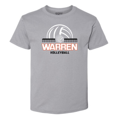 Warren Volleyball 2026 Logo 1 - DryBlend® Youth T-Shirt Thumbnail