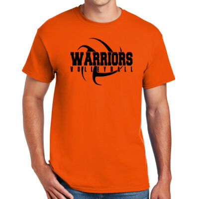 Warren Volleyball 2026 Logo 2 - DryBlend ® 50 Cotton/50 Poly T Shirt Thumbnail