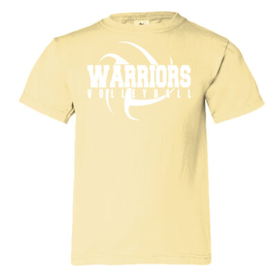 Warren Volleyball 2026 Logo 2 - Youth Garment-Dyed Heavyweight T-Shirt Thumbnail